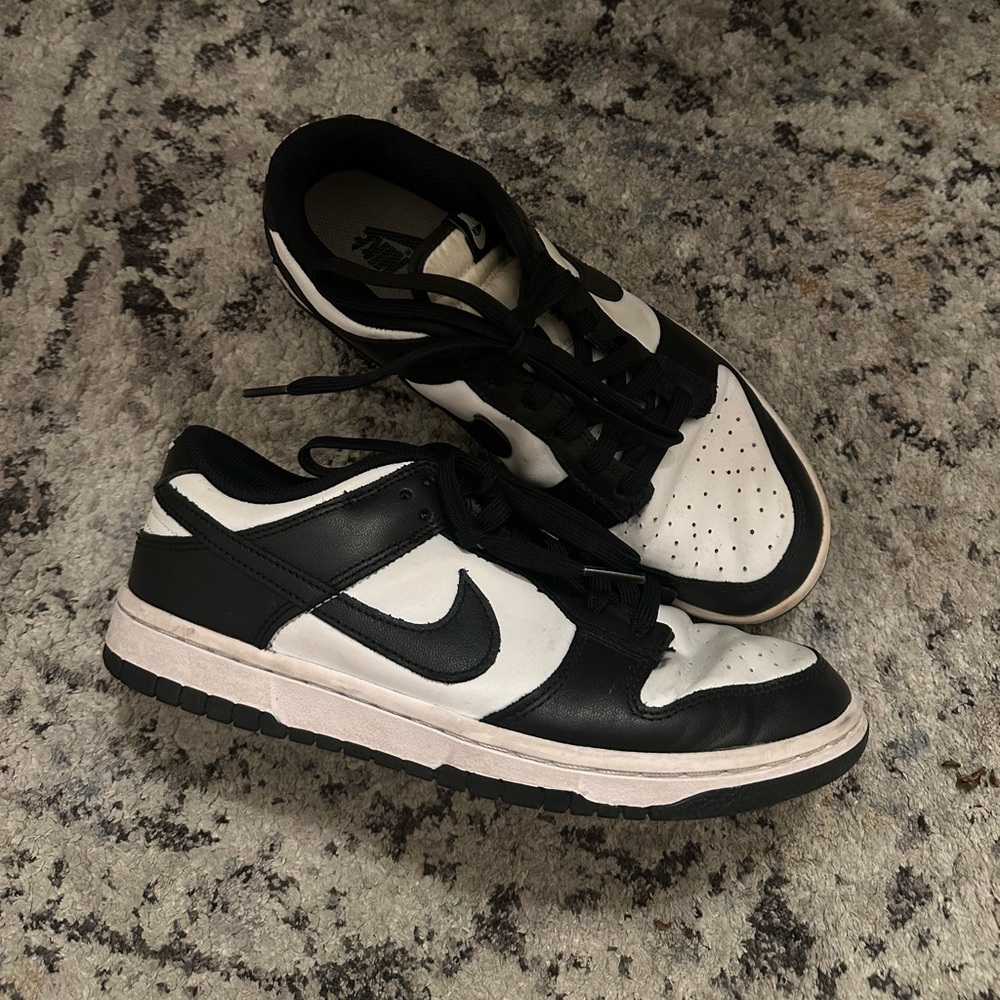 Black and White Sneakers